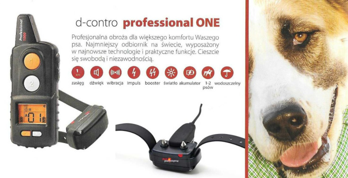 obroża elektryczna Dogtrace Profesional One obroża elektryczna Dogtrace Profesional One